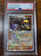 Regirock ex 98/101 PSA 9 Hidden Legends Holo Cracked Ice Pokemon Card Graded on eBay