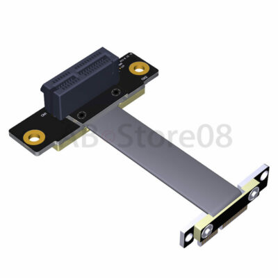 PCI-e PCI Express 36PIN 1X Extension cable( dual vertical 90 degrees direction)