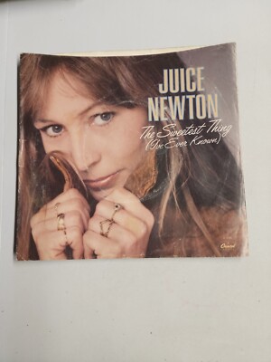 Juice Newton - The Sweetest Thing - RECORD SLEEVE ONLY (45RPM 7 ) (AA11) 