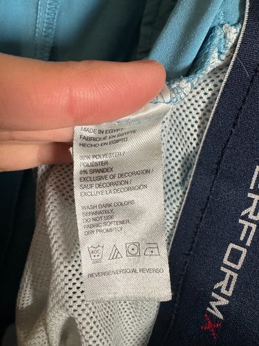 IZOD Mens Shorts 40 Pockets Blue - Picture 5 of 5