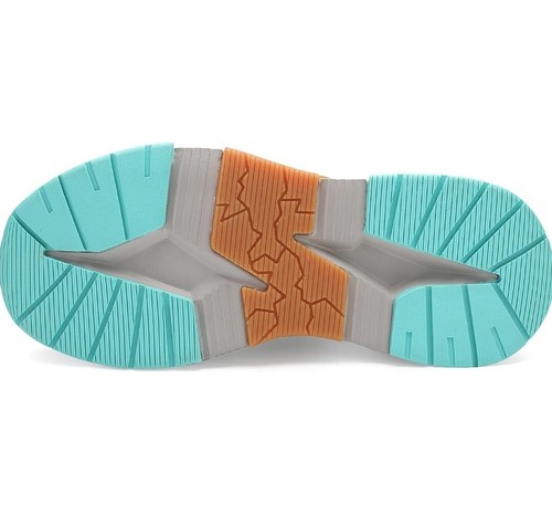 Zapatos cómodos transpirables Milazzo retro bloqueados de color para hombre para caminar CAQUI ~ TALLA 10 - Imagen 6 de 7