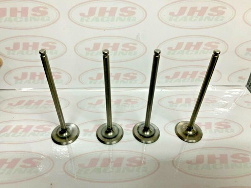 Suzuki SV650/SFV Stainless Steel Flat Face Racing EXHAUST Valves SET OF 4 - Picture 2 of 4