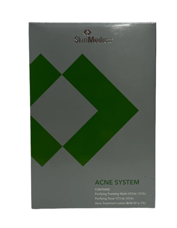 *Juego de sistema de acné SkinMedica: lavado espumoso, tónico y loción para el acné, como se ve en las fotos Foto 2 de 4