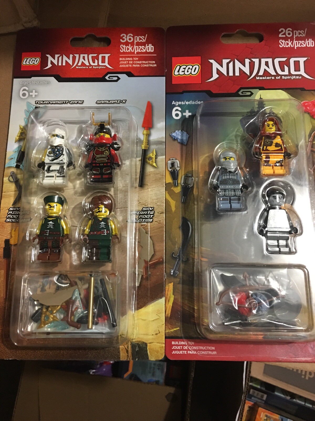 lego ninjago minifigures