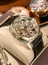 Authentic Brand Carved Watches Fully Automatic men watches Hollowed Fashion New