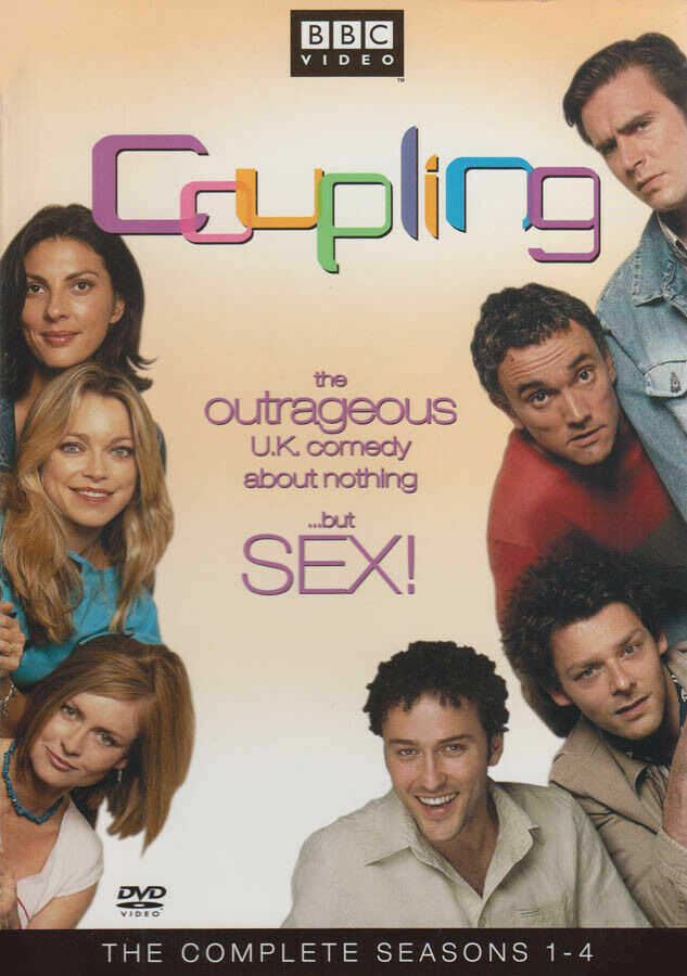 COUPLING - The Complete Seasons 1 -4 (DVD, 2005, BBC, 7-Disc