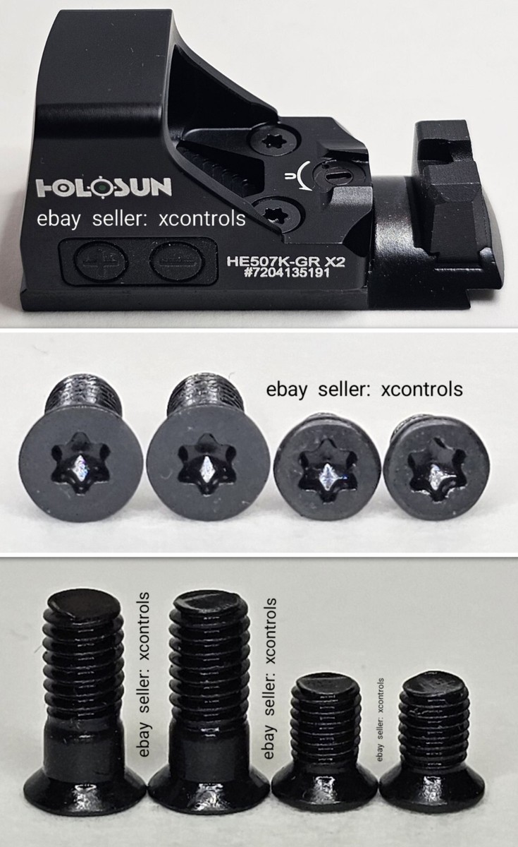 Springfield Armory Prodigy AOS Mounting Plate Screws & Holosun