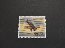 USA / seltene Sondermarke  1997  "Classic American Aircraft - Peashooter"