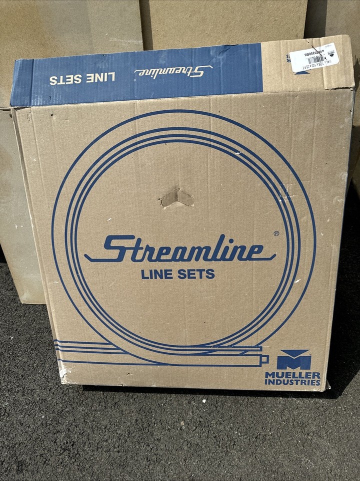 STREAMLINE 40820350B6 Refrigerant Line Set,Copper Roll,L 35 Ft 4E967 ...