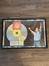Michael W Smith Christian Music Artist Platinum RIAA Certified Record Framed