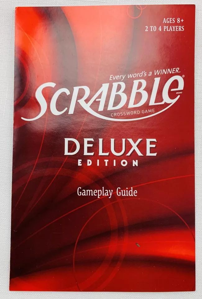 Scrabble Deluxe Edition Complete in Great Condition FREE SHIPPING - Image 4 of 4