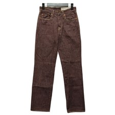 KAPITAL men's Kusaki denim Beni-imo denim pants purple size 28 Solid USED