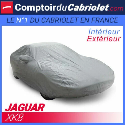 Housse De Protection Pour JAGUAR S-Type Berline - Bâche Basic - Taille XL (472-500cm) - Gris Clair - Neuf