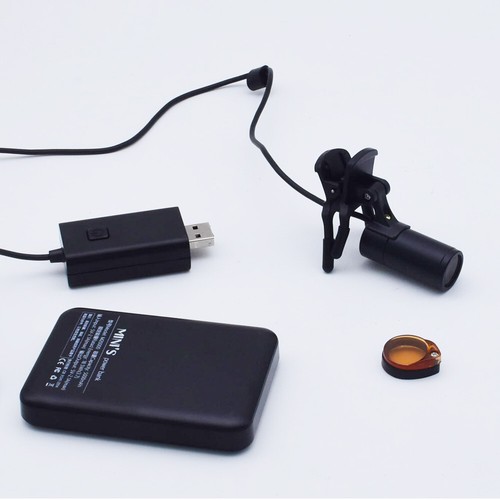 3W LED Portable Clip Type Dental ENT Exam Surgical Medical Headlight with Filter