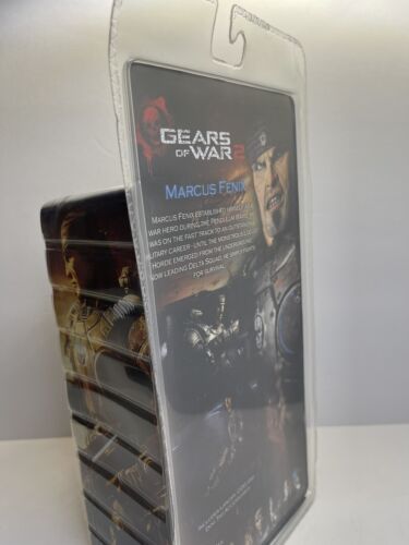 Etichette COG NECA Gears of War 2 Marcus Fenix - esclusiva giocattoli R Us - sigillate - Foto 6 di 9