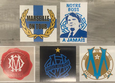 Lot de 50 stickers OM – Olympique de Marseille – Supporters & Ultras