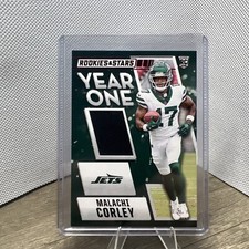 2024 Panini Rookies & Stars Football Malachi Corley Year One Patch #YO-MCFY RC