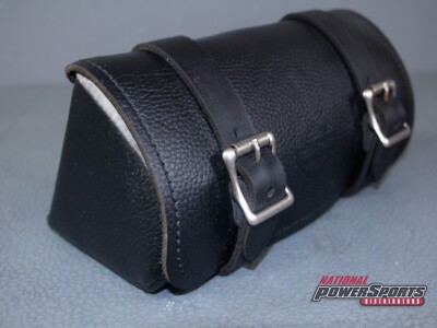 Harley Davidson Down Tube Bag Black Leather P N 93300044 Sportster