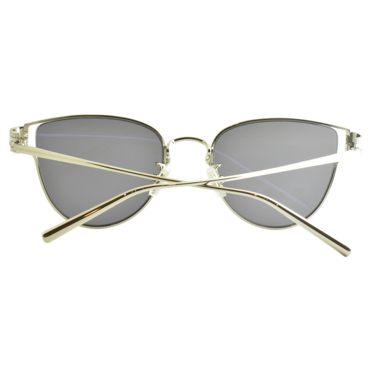 Boucheron  BC 0113S 003 Silver  Cat Eye Full Rim Sunglasses New  Authentic NEW!! BOUCHERON QUATRE BC0113S 003 White Cat Eye Full Rim  main image 2
