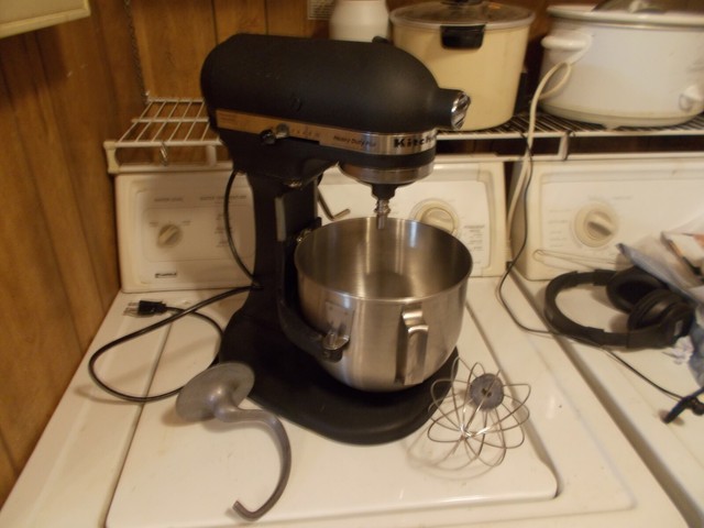 Kitchenaid Heavy Duty Plus Ksm50hdpbk Mixer Dough Hook And Whisk