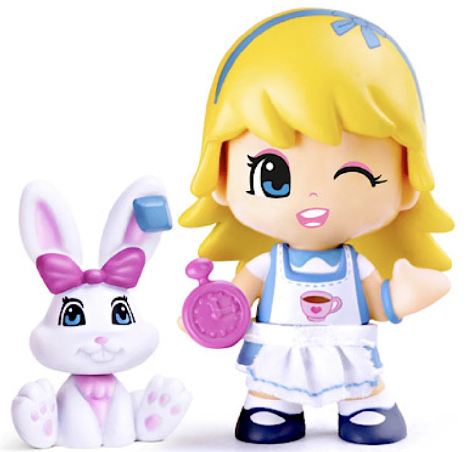 Pinypon Tales Alice in Wonderland Figure with Pet & Accessories