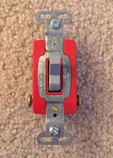 Pass & Seymour PS20AC4-GRY Four Way Gray Switch