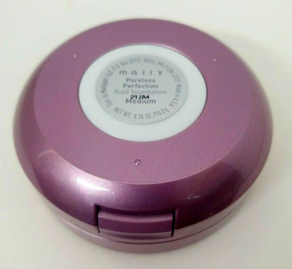 Mally Poreless Perfection Fluid Foundation 0.35oz MEDIUM UNBOX SEALED - Image 4 of 4