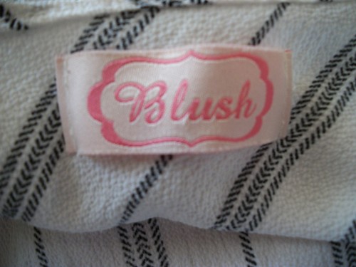 Blush Brand Halter Dress with Handkerchief Hemline Sz M - Picture 8 of 10