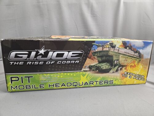 GI Joe Rise of Cobra 2009 Pit Mobile Headquarters nuevo sellado - Imagen 5 de 7