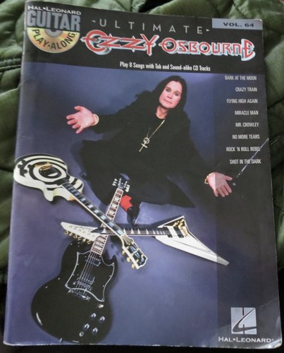 OZZY OZBOURNE guitar sheet music Vol. 64 Metal ROCK Mr. Crowley CRAZY TRAIN