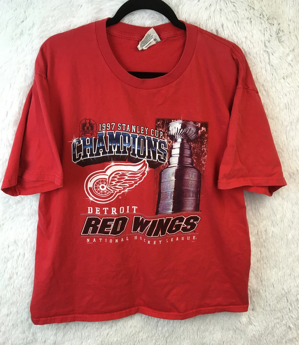 Detroit Red Wings Stanley Cup championship jersey