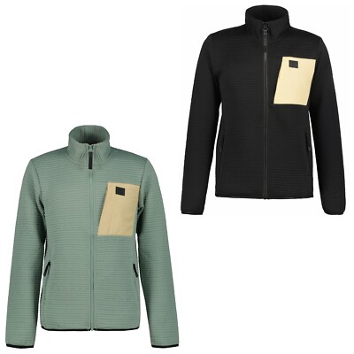 Icepeak Algoma Midlayer Underlayer Unterjacke Männer Herren schwarz