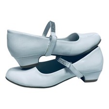 Swea Pea And Lilli White Girls Dress Shoes Size 4