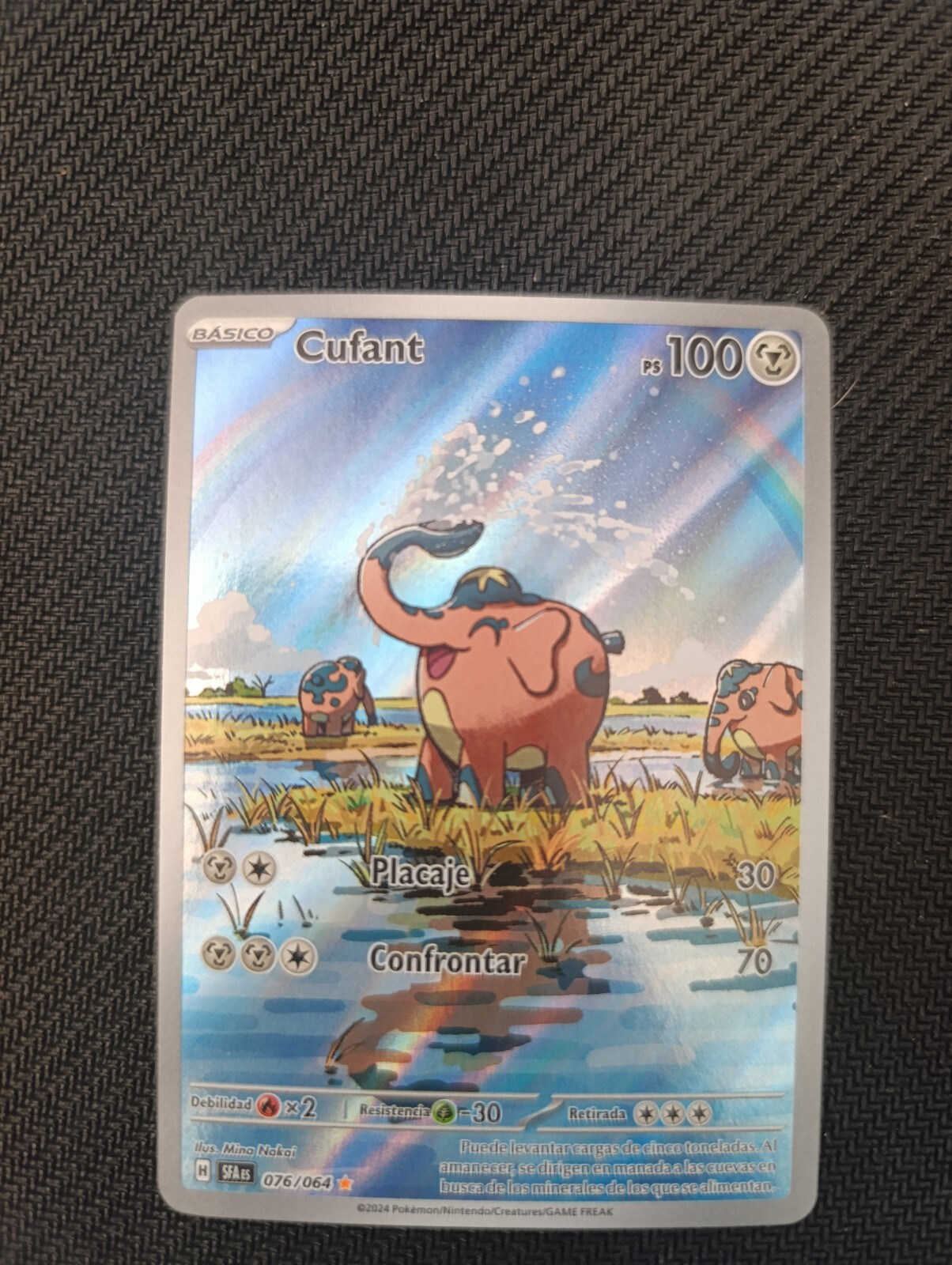 Cufant #76 Pokemon Shrouded Fable SPANISH