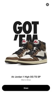 aj1 travis scott high