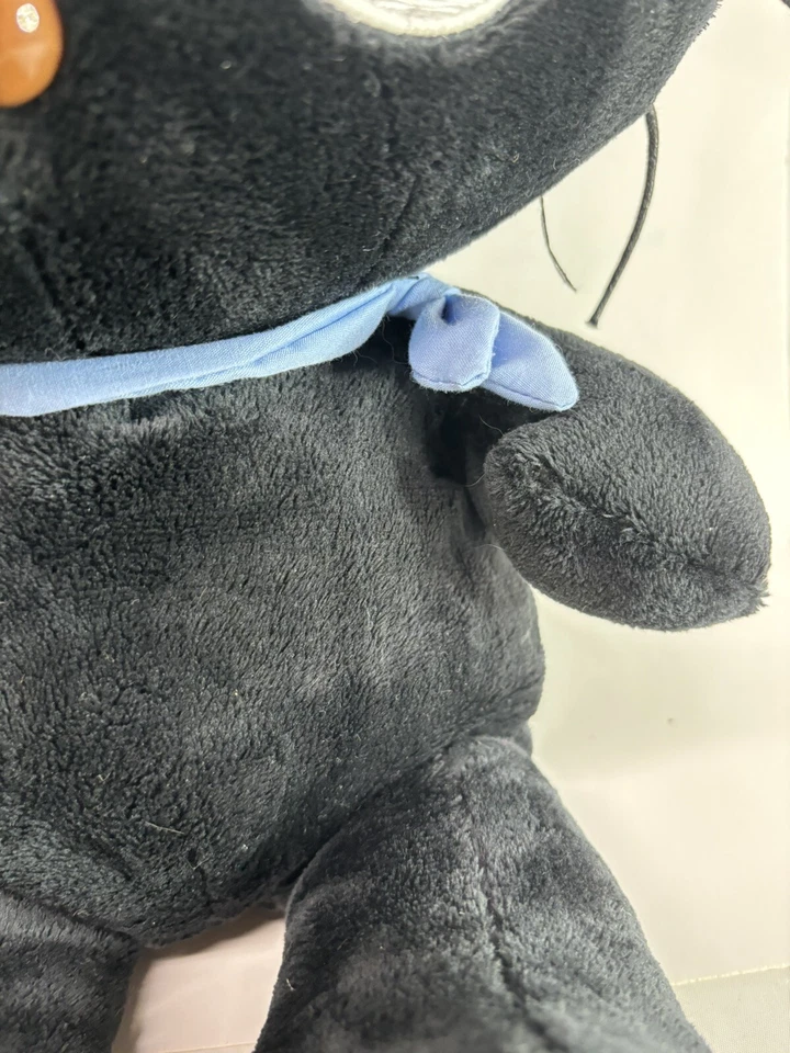 Build-a-Bear Chococat Hello Kitty Sanrio 2010 w/ Blue Scarf Full Size 17" Plush - Image 3 of 4