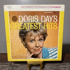 Doris Day  s Greatest Hits Vinyl LP 1958 First Stereo Pressing EX