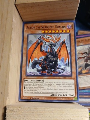 Albion the Shrouded Dragon SDAZ-EN005 Structure Deck: Albaz Strike 1st Edition