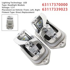 2X LED Headlight Module 63117370000]For BMW 7 Series F01 F02 F03 2013-2015