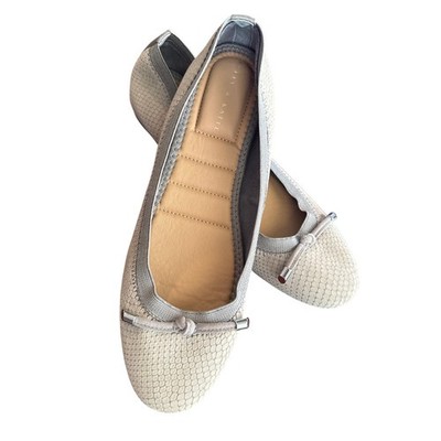 Kelly & Katie Perri Ballet Flat Beige Grey 9