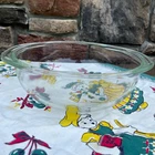Vintage Pyrex 023 Clear Glass 1-1/2 Qt Round Casserole Baking Dish Bowl - No Lid