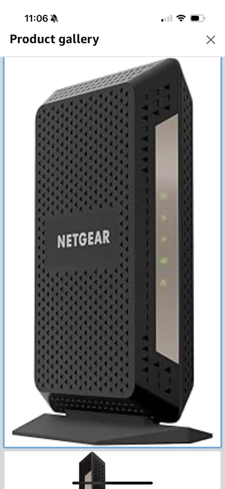 Netgear Gigabit Cable Modem (32x8) DOCSIS 3.1 | for XFINITY CM1000-1AZNAS - Image 3 of 3