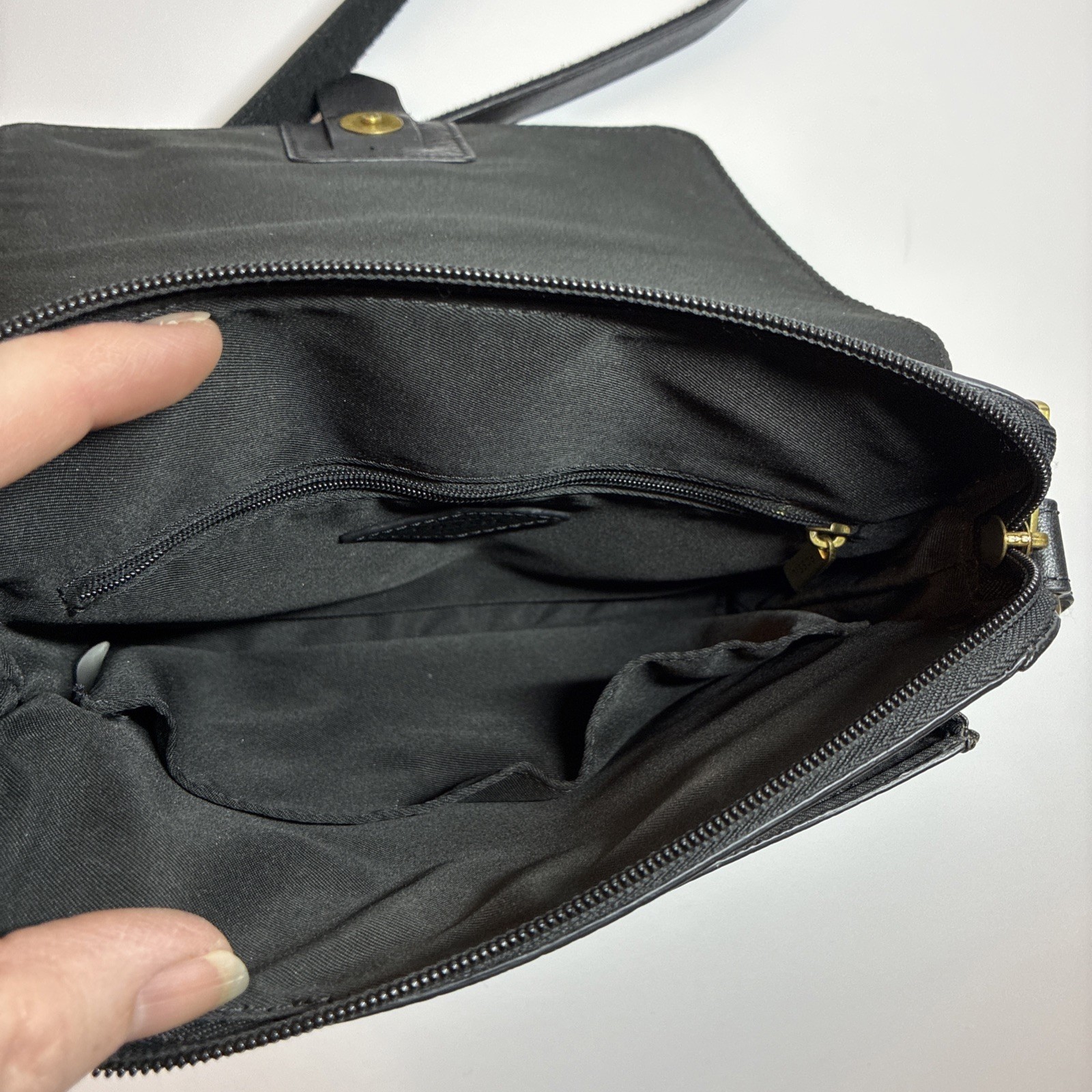 Fossil Leather Kinley Crossbody Python Accent Bra… - image 19