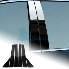Car B Pillars Stickers Decorative Trim PC Mat...