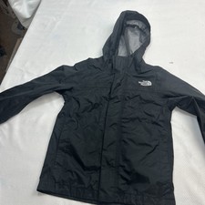The North Face YOUTH Small 7/8 Black HyVent Rain Jacket