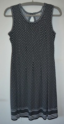 Max Studio, süßes Sommerkleid Kleid Stretch dots GR. M