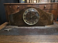 Pendule ancienne en bois "Manufrance à Saint Etienne - Cloches