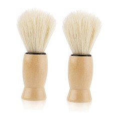 2pcs Furniture Salve for Leather, Wooden Furniture Oil Brush with Comfortable