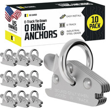 Extra Heavy Duty Steel O-ring 6000lbs Break Strength - E Track
