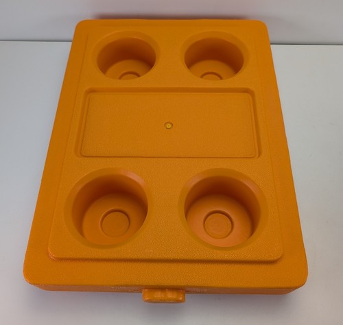 Thermos Sunpacker 11 Qt Cooler Lid Carry Orange 7713 Retro USA Lid Only - Picture 4 of 6
